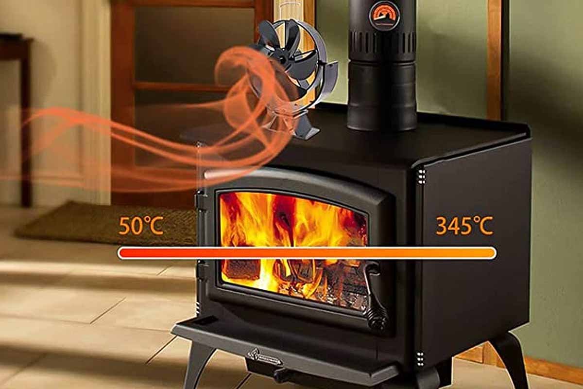 Ventilateur de poêle AVE pour poêle à bois - Ventilateur de