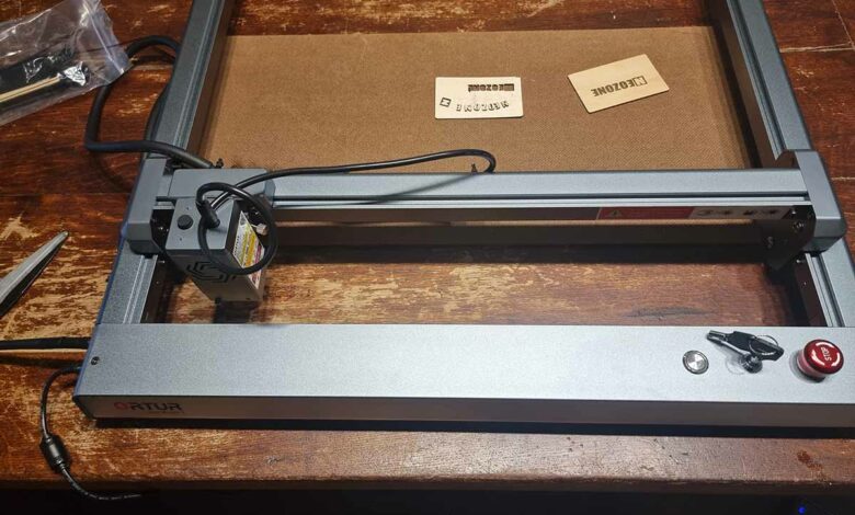 Test et prise en main du graveur laser ORTUR Laser Master 3