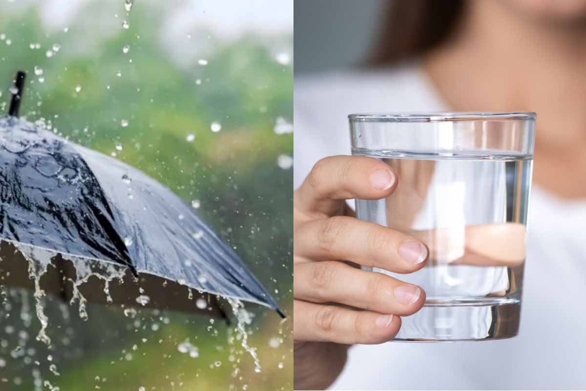 Serait-il autorisé de boire de l'eau de pluie en France ?