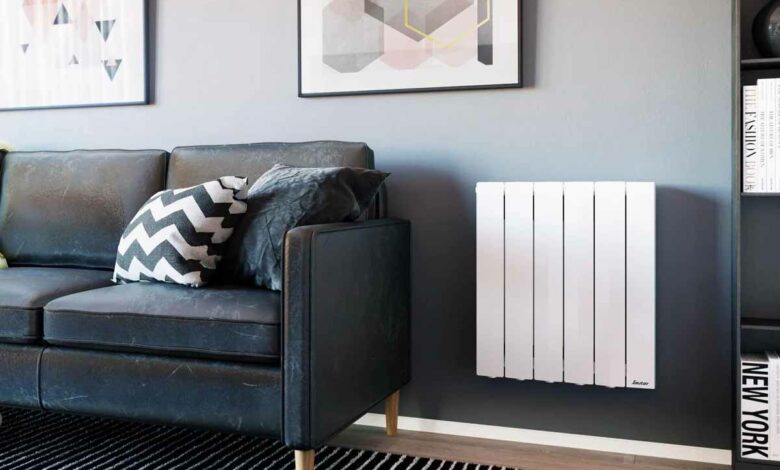 Radiateur électrique à inertie fluide 1000 W SAUTER