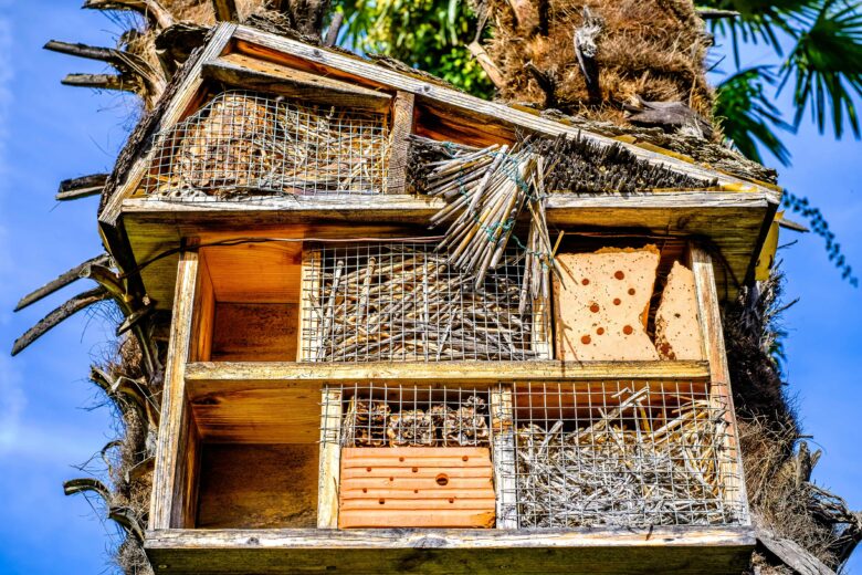 Un hôtel à insectes.