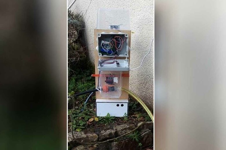 L'Arros'Heure est une invention qui permet de déclencher l'arrosage de votre potager ou de vos parterres.