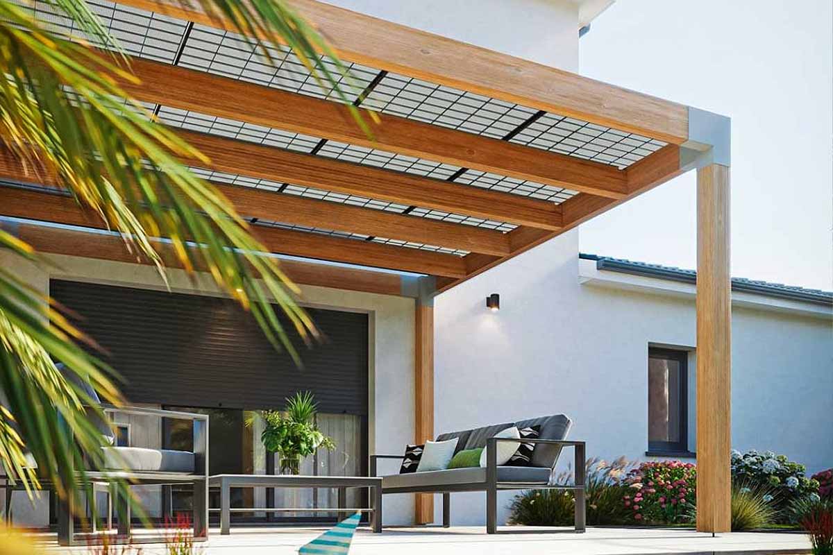 L'invention d'une pergola solaire pour produire de l'énergie facilement.