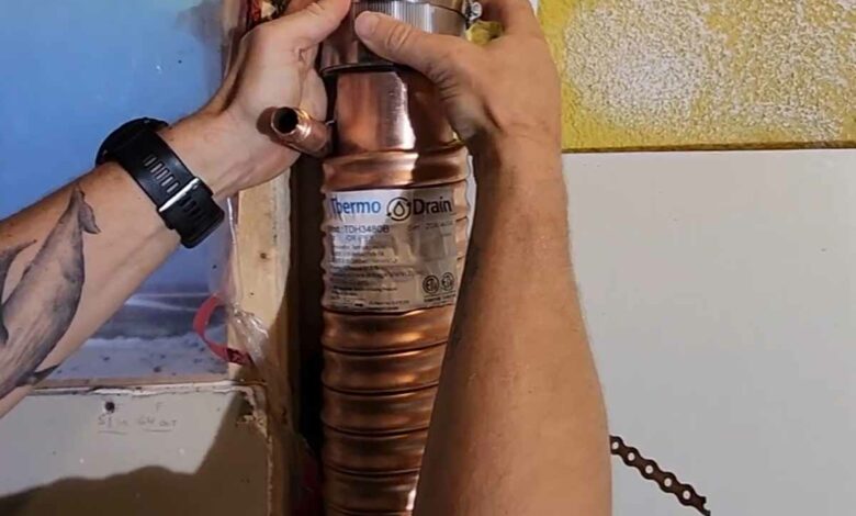 ThermoDrain, l'invention d'un récupérateur de chaleur des eaux grises.
