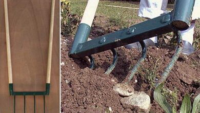 La grelinette, un outil de jardin inventé il y a plus de 50 ans.