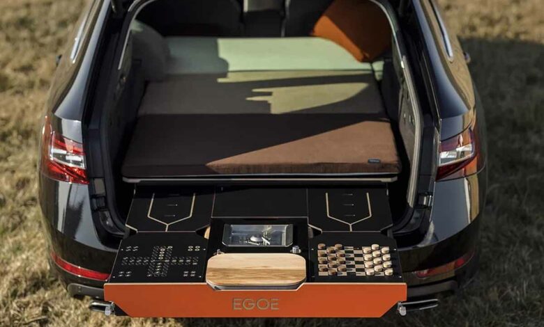 Le kit Nestboard 600 transforme les véhicules break en camping-car.