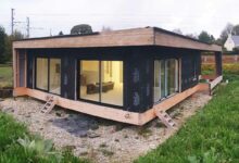 Une étonnante maison en carton et sans béton.