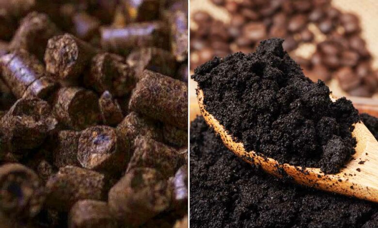 Les pellets de bois à base de marc de café seraient plus performants.