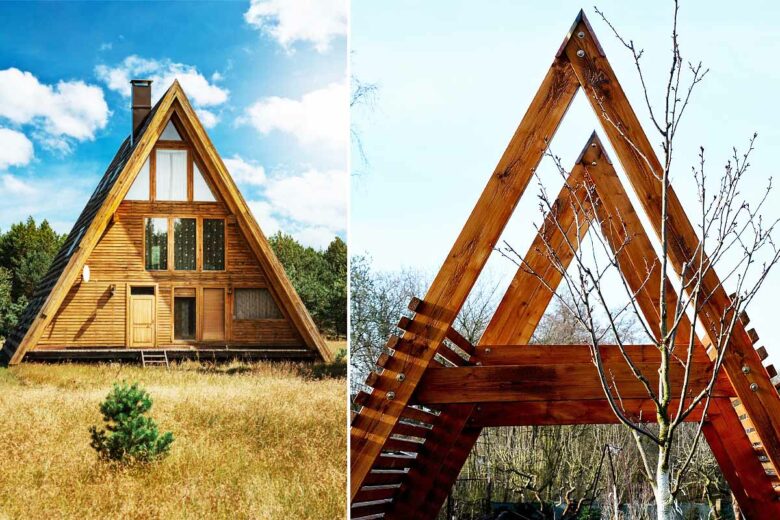 Une des maisons les moins chères à construire.