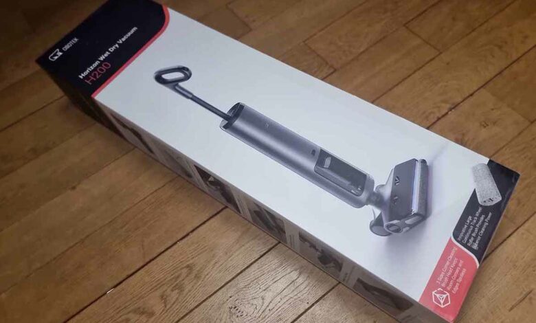 L'emballage de l'aspirateur Osotek H200