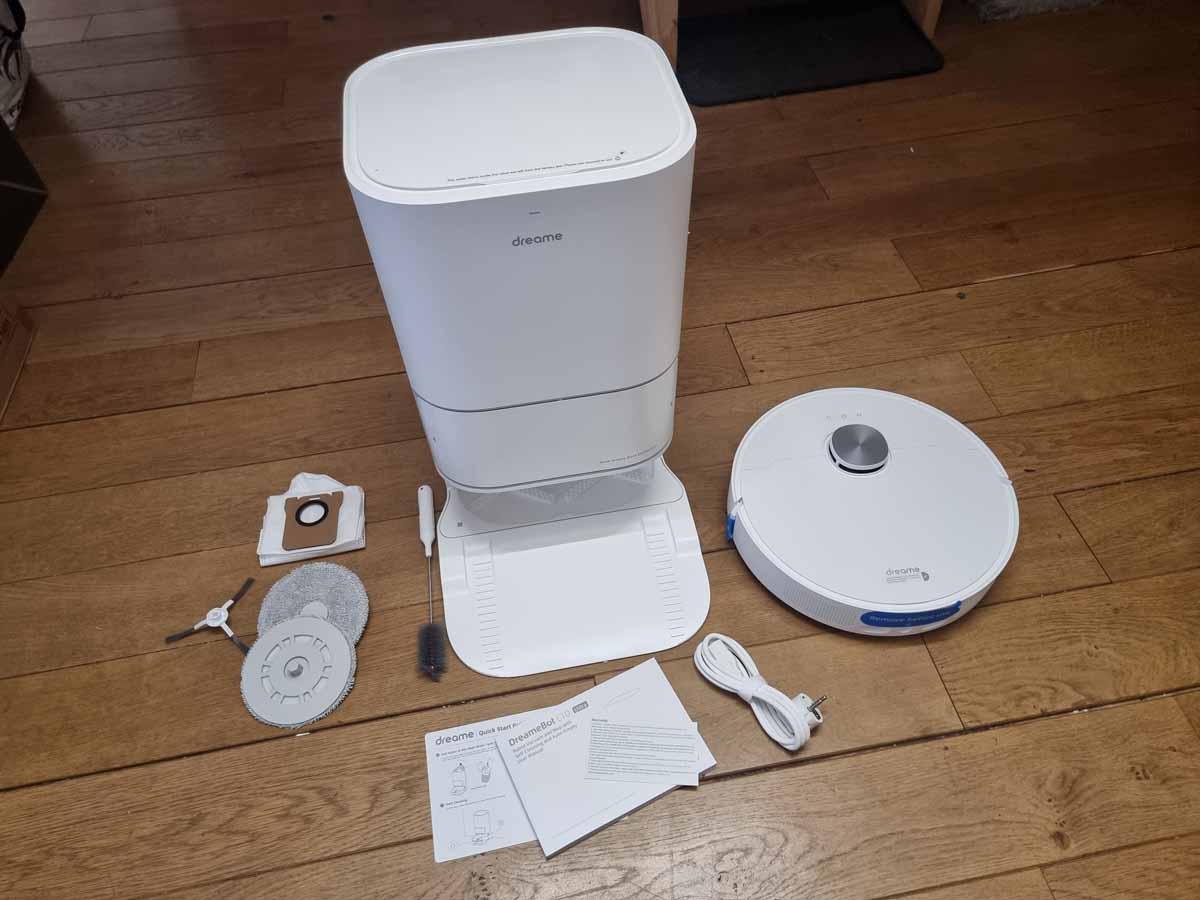 Aspirateur Robot Silencieux Autonome Connecté 4 en 1