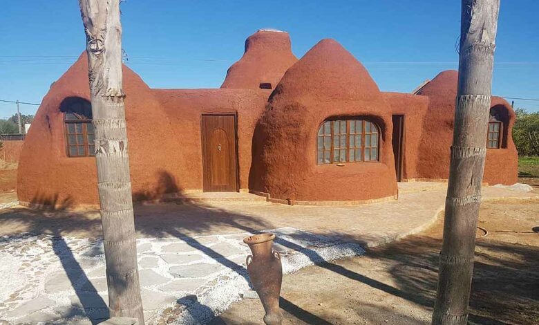 Une maison écologique et durable.