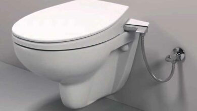 Le siège de bidet manuel Grohe sans éclaboussure.