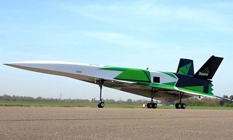Destinus, un avion supersonique qui va plus de deux fois plus vite que le Concorde.