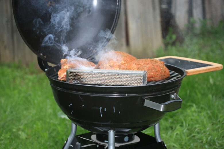 Utiliser des pellets pour chauffer un barbecue. 