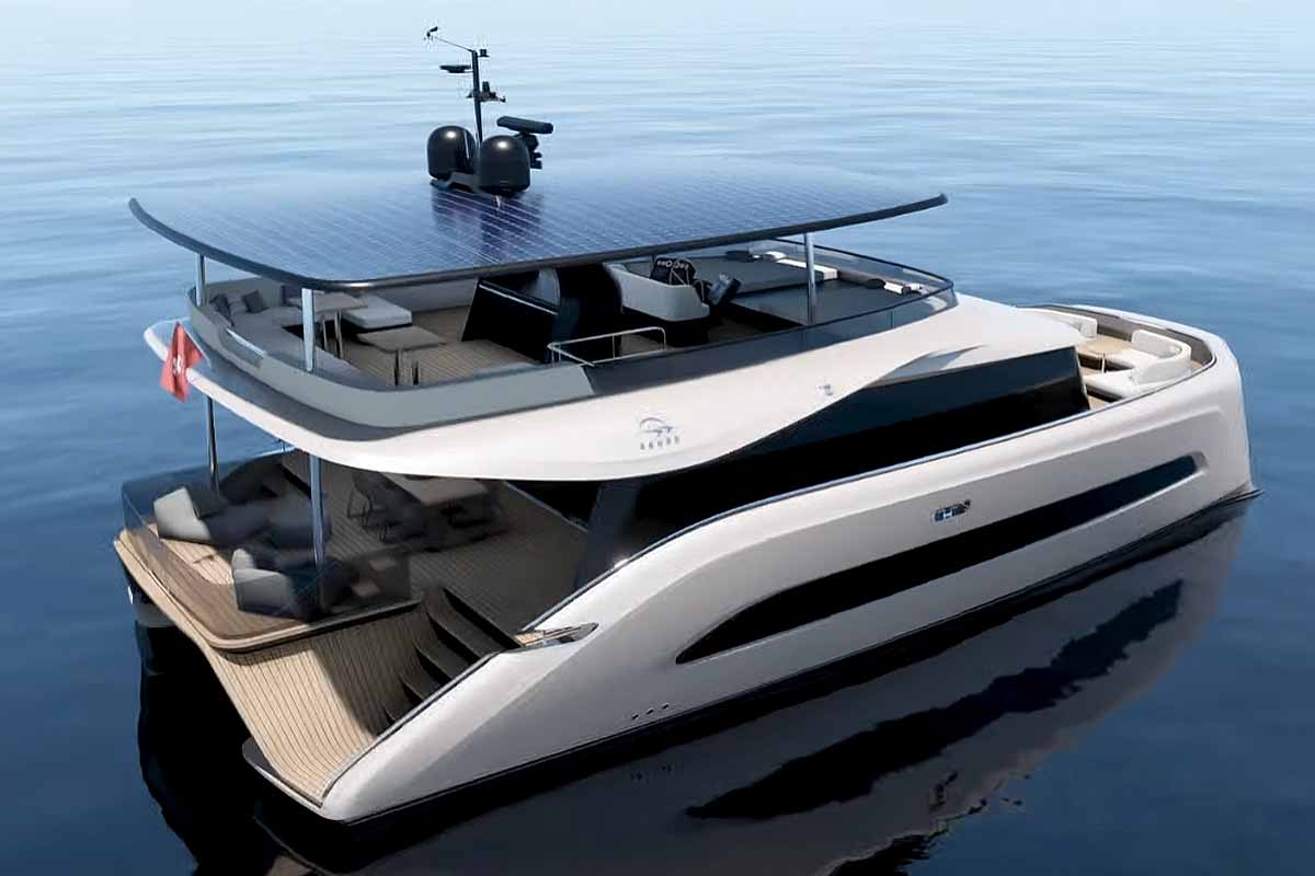 yacht solaire prix