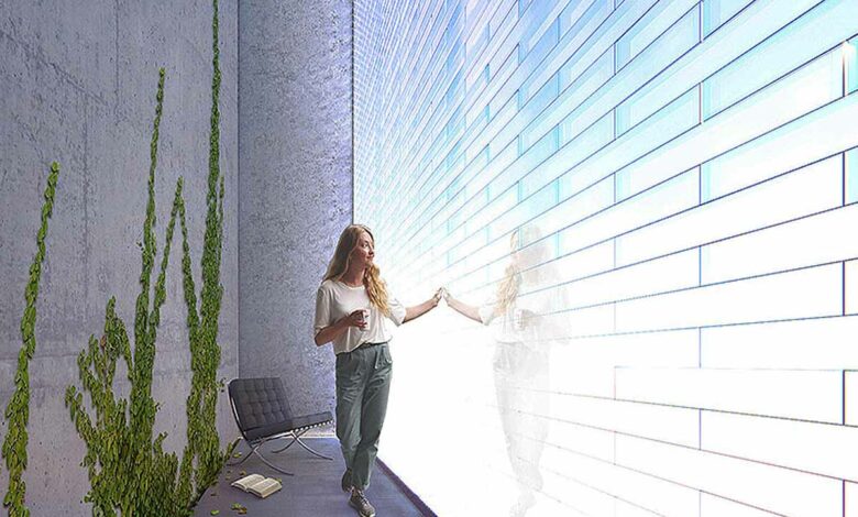 L'invention d'une brique translucide et isolante.