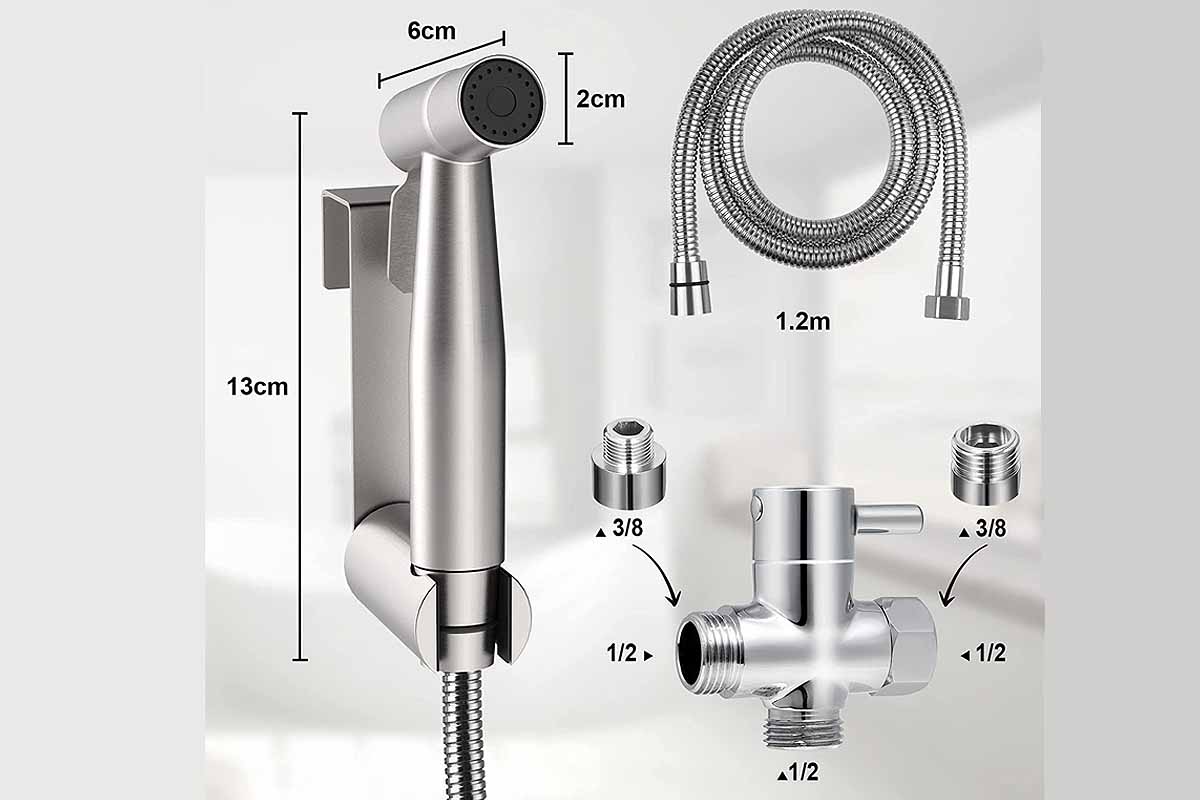 Une douchette WC universelle en kit pour remplacer le papier toilette et  économiser 90% d'eau potable - NeozOne