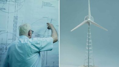 Un ingénieur retraité de 92 ans invente une éolienne qui triple la production d'électricité des modèles conventionnels