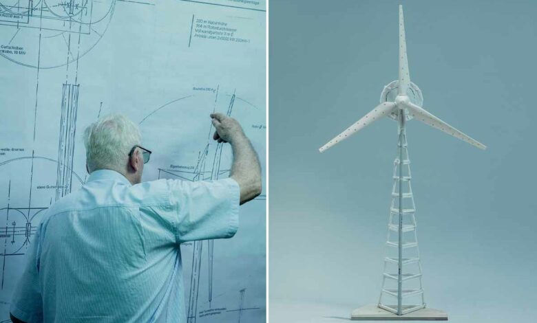 Un ingénieur retraité de 92 ans invente une éolienne qui triple la production d'électricité des modèles conventionnels