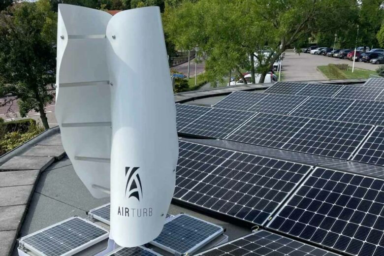 La startup Airturb dévoile un système hybride solaire/éolien domestique et hors réseaux NeozOne