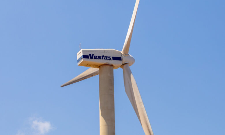Turbine éolienne de Vestas Wind Systems.