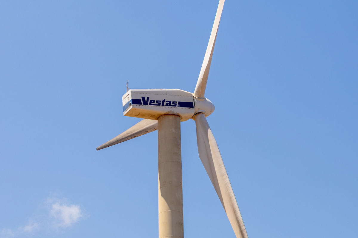 Turbine éolienne de Vestas Wind Systems.