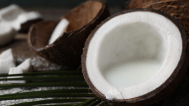 L'invention d'un nouveau matériau chauffant à base de noix de coco.