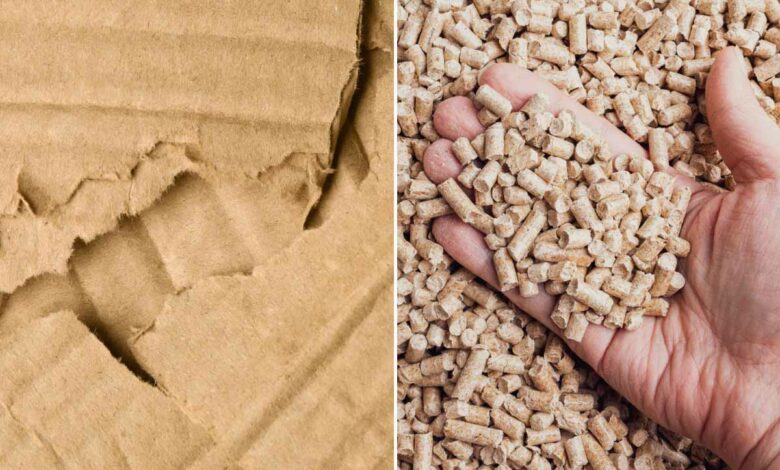 L'invention d'un procédé pour produire des pellets de chauffage avec du carton.