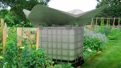 Cette invention permet de collecter l’eau de pluie directement dans un réservoir.