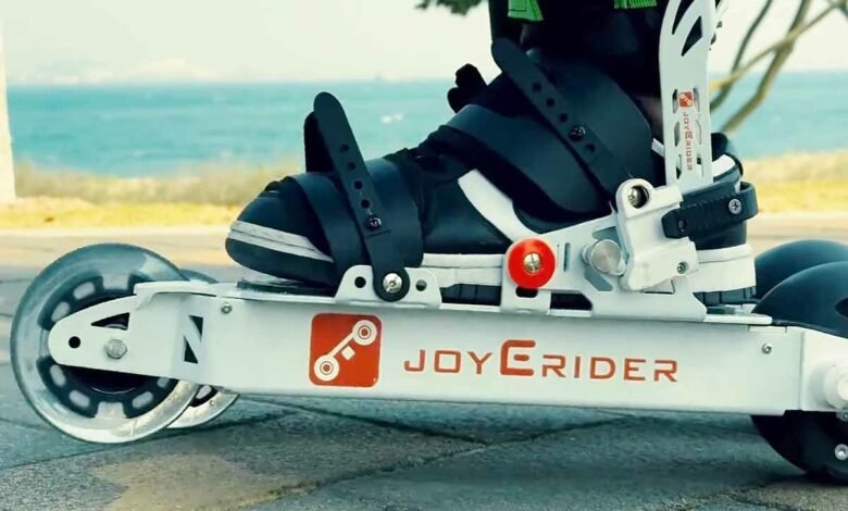 Des rollers électriques qui se contrôlent avec les mouvements des pieds.