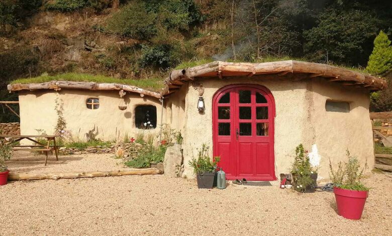 La cabane autonome d'Harald et Amalia, menacée de destruction.