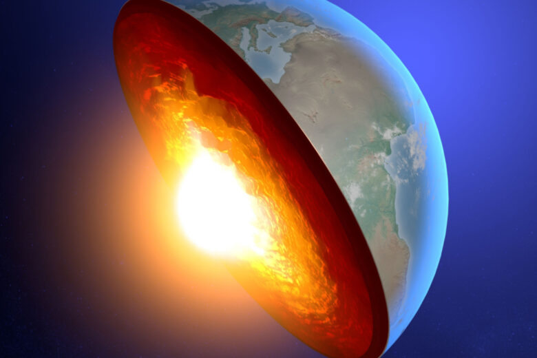 Si le noyau devait se refroidir complètement, la planète deviendrait froide et morte.