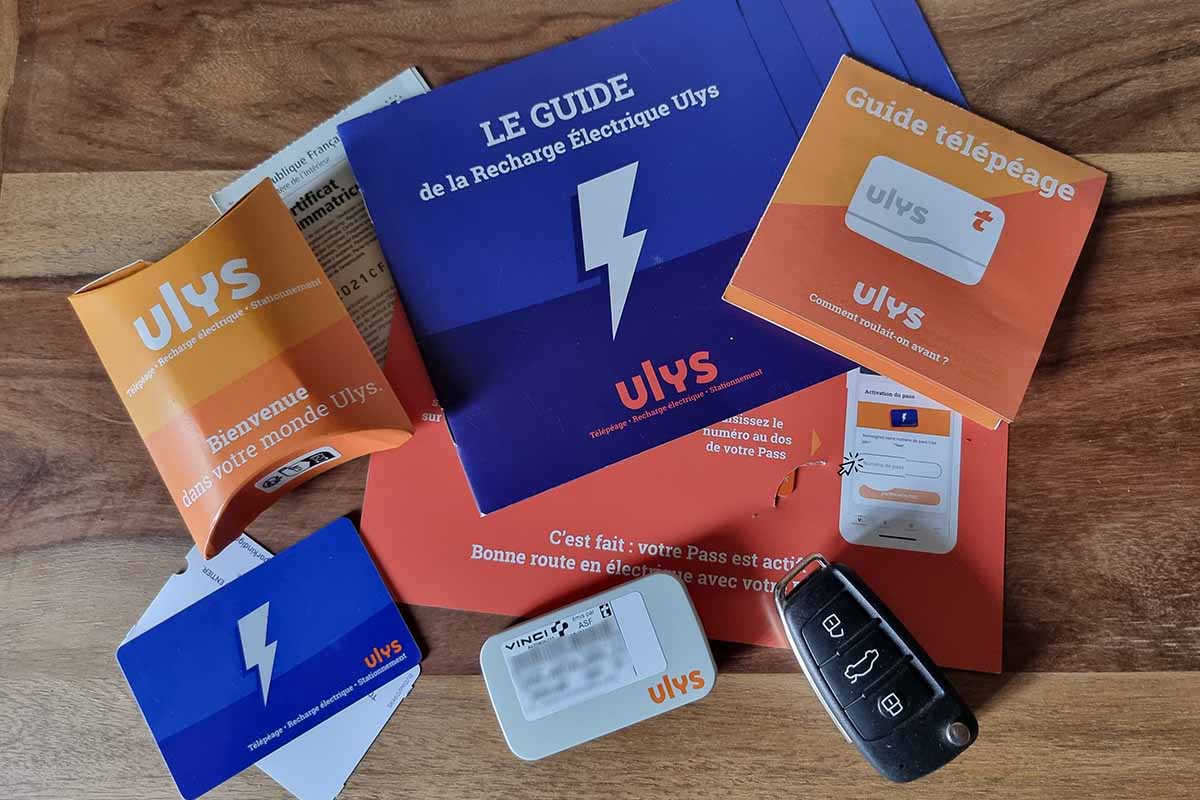 Le pack recharge électrique, parking et télépéage Ulys