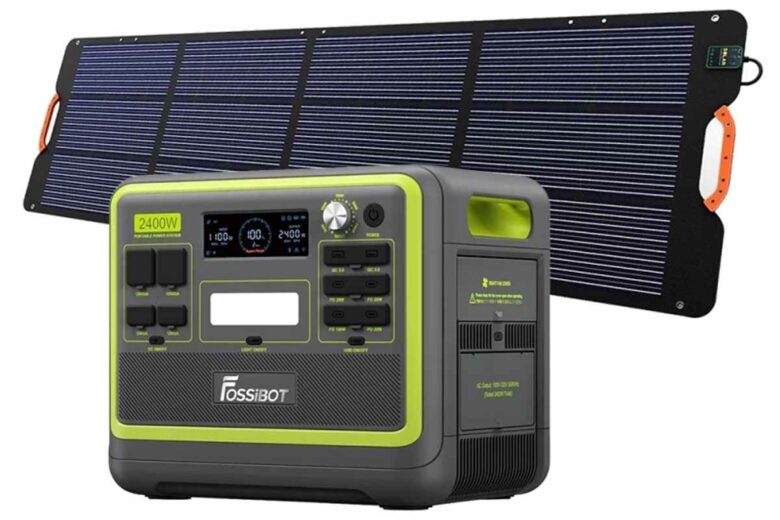 Le générateur FOSSiBOT F2400 2048Wh/2400W Portable Power Station Combo