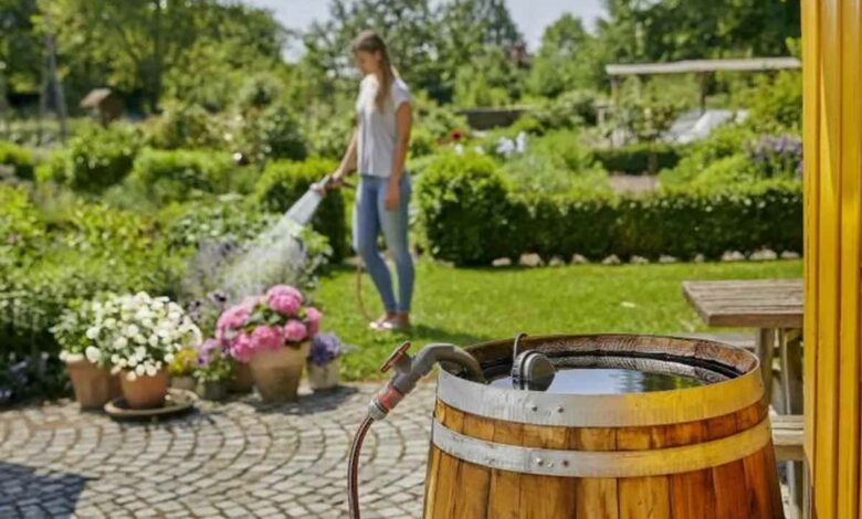 GARDENA Pompe collecteur d'eau de pluie 4000/1 – 400W