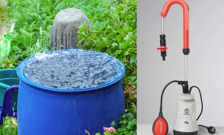 Pompe d'arrosage récupération eau de pluie STERWINS 400