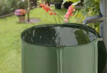 Tectake Récupérateur d'eau de pluie - 200 L