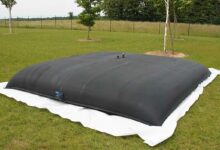 Récupérateur d’eau de pluie en citerne souple Flexirub 5 000 L.