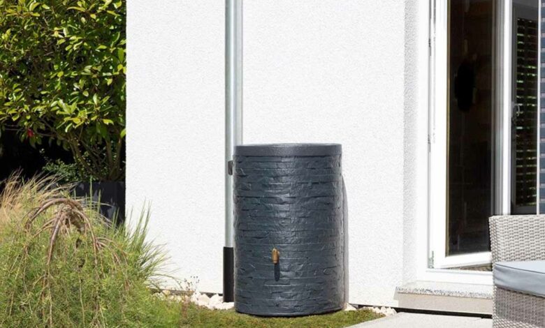 Récupérateur d'eau Arondo gris 250 l 4RAIN