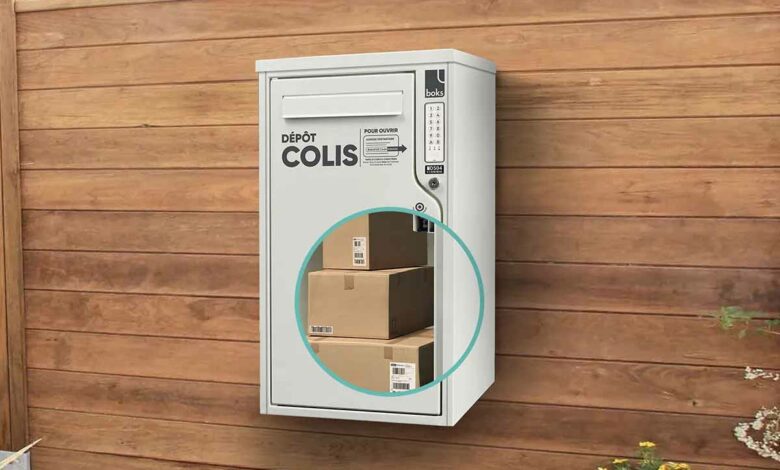 Une boîte à colis intelligente.