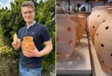 L'invention d'un lombricomposteur en terre cuite à enterrer dans les jardinières 100 % fabriqué en Alsace.