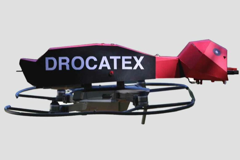Le drone Drocatex.