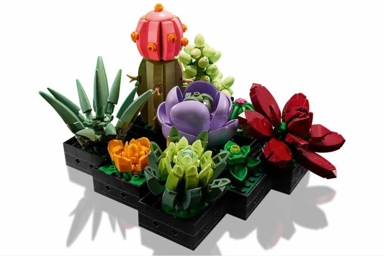 Les succulentes en LEGO