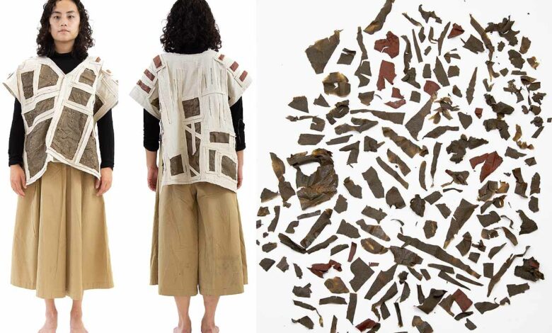 L'invention d'un tissu (BioEarth), composé à plus de 60 % de terre.
