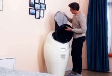 L'invention d'un étendoir à linge électrique chauffant qui sèche vos  vêtements deux fois plus rapidement - NeozOne