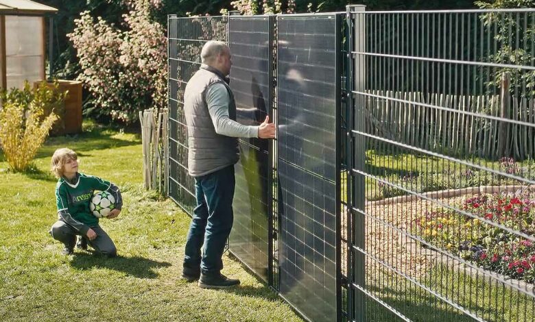 Un panneau solaire qui s'installe en 5 minutes.