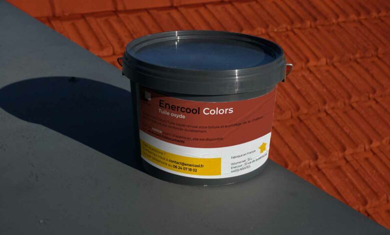 Une peinture isolante pour les toitures.