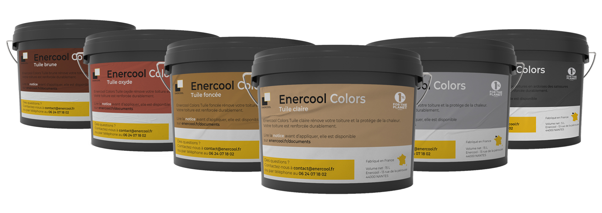 Isolation : Enercool, la peinture de toiture « climatisante » lors des pics  de chaleur, se décline en 6 couleurs - NeozOne
