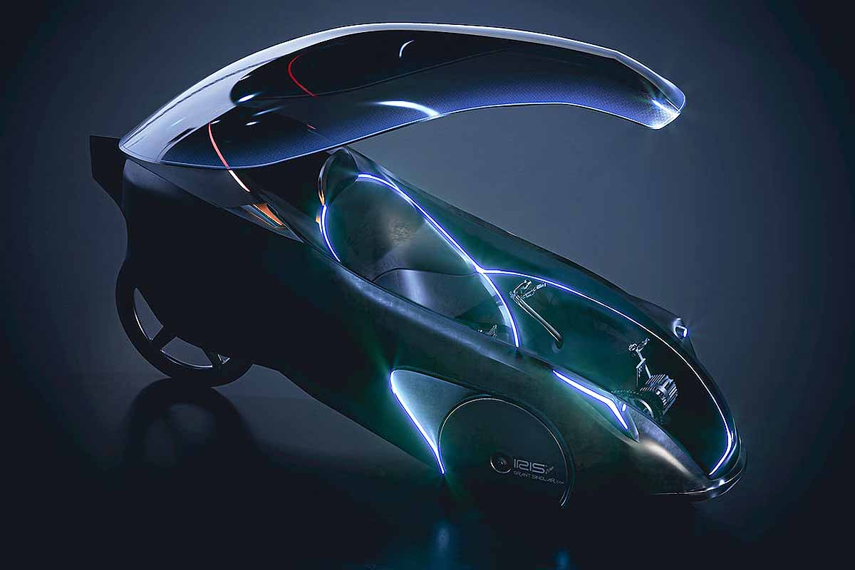 IRIS eTrike®, un vélomobile futuriste